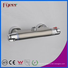 Fyeer Temperature Control Nickle Brushed Thermostatic Shower Faucet (QH0202S)